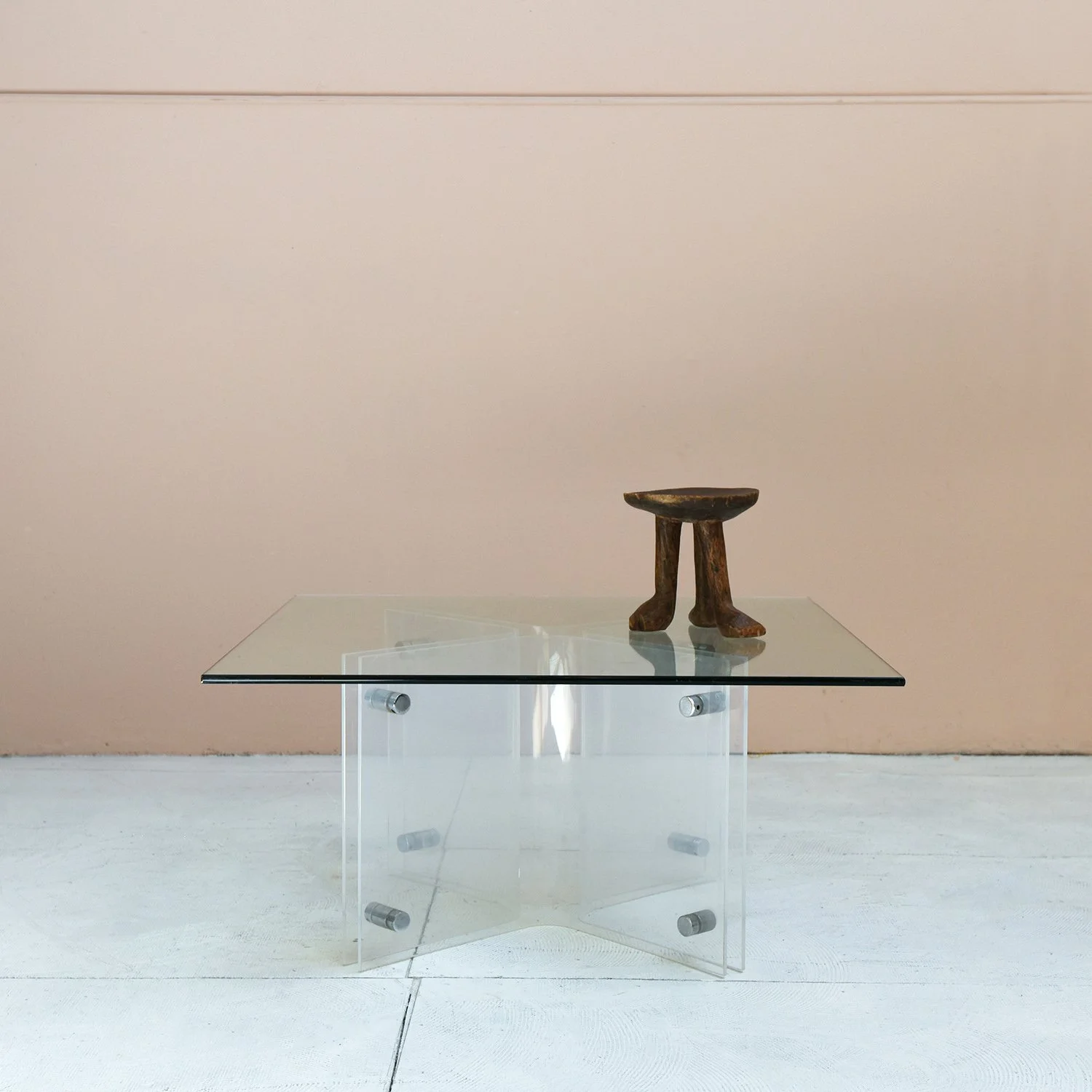 table and 20th Century Borkana Stool Ethiopia Africa hutt decor