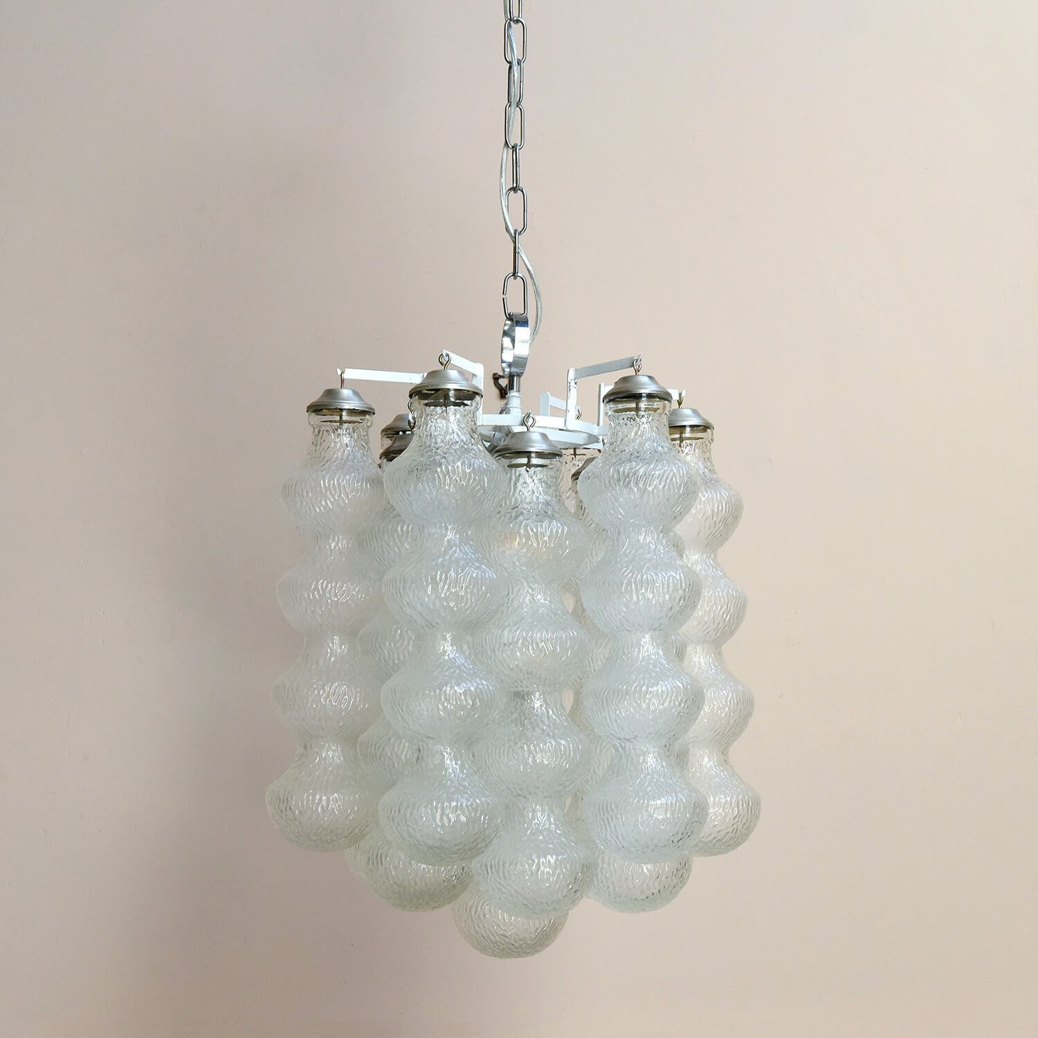 detail 20th Century Murano Bubble Chandelier by Napoleone Martinuzzi hutt decor