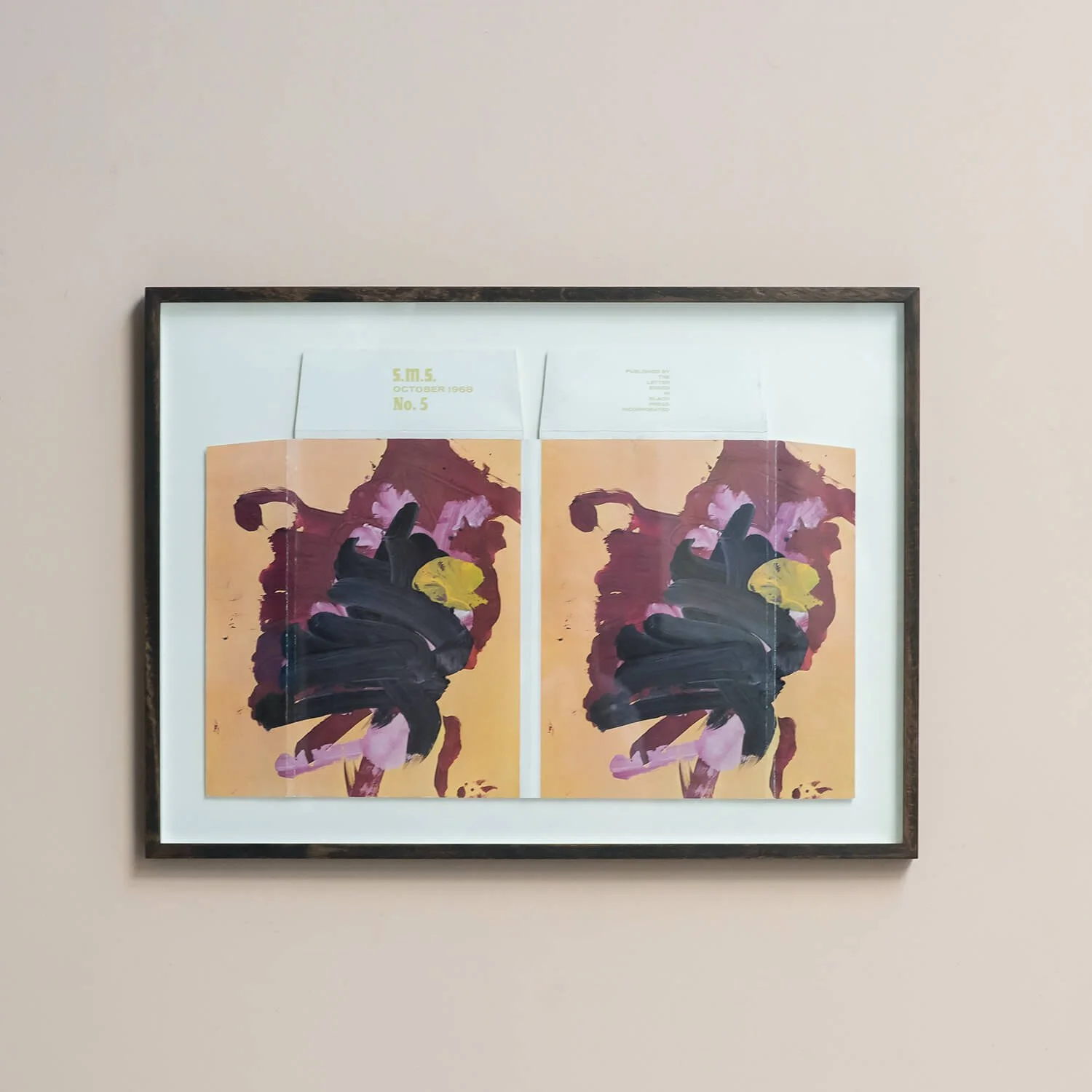 SMS The Letter Edged In Black Press William Copley hutt decor