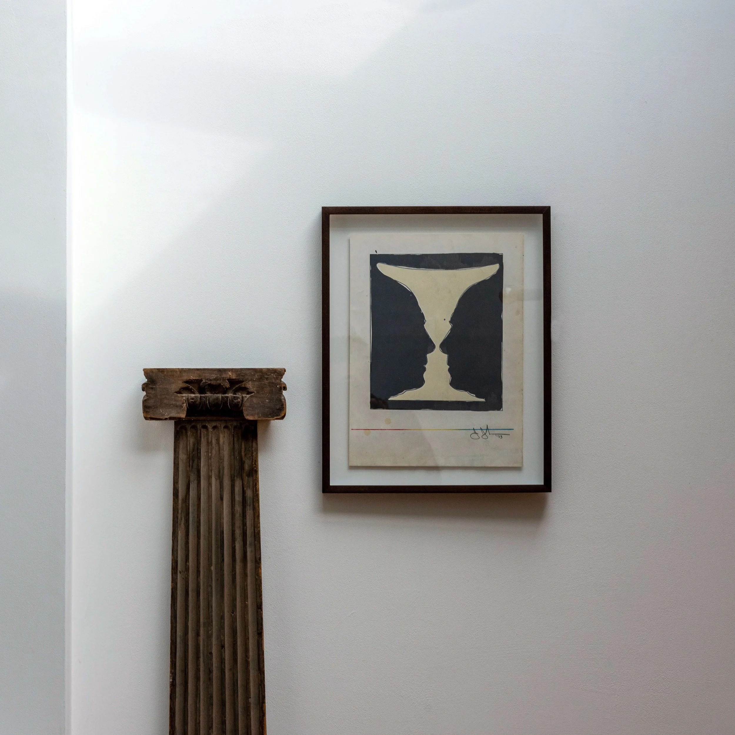 'Cup 2 Picasso' lithograph by Jasper Johns (b 1930-) American