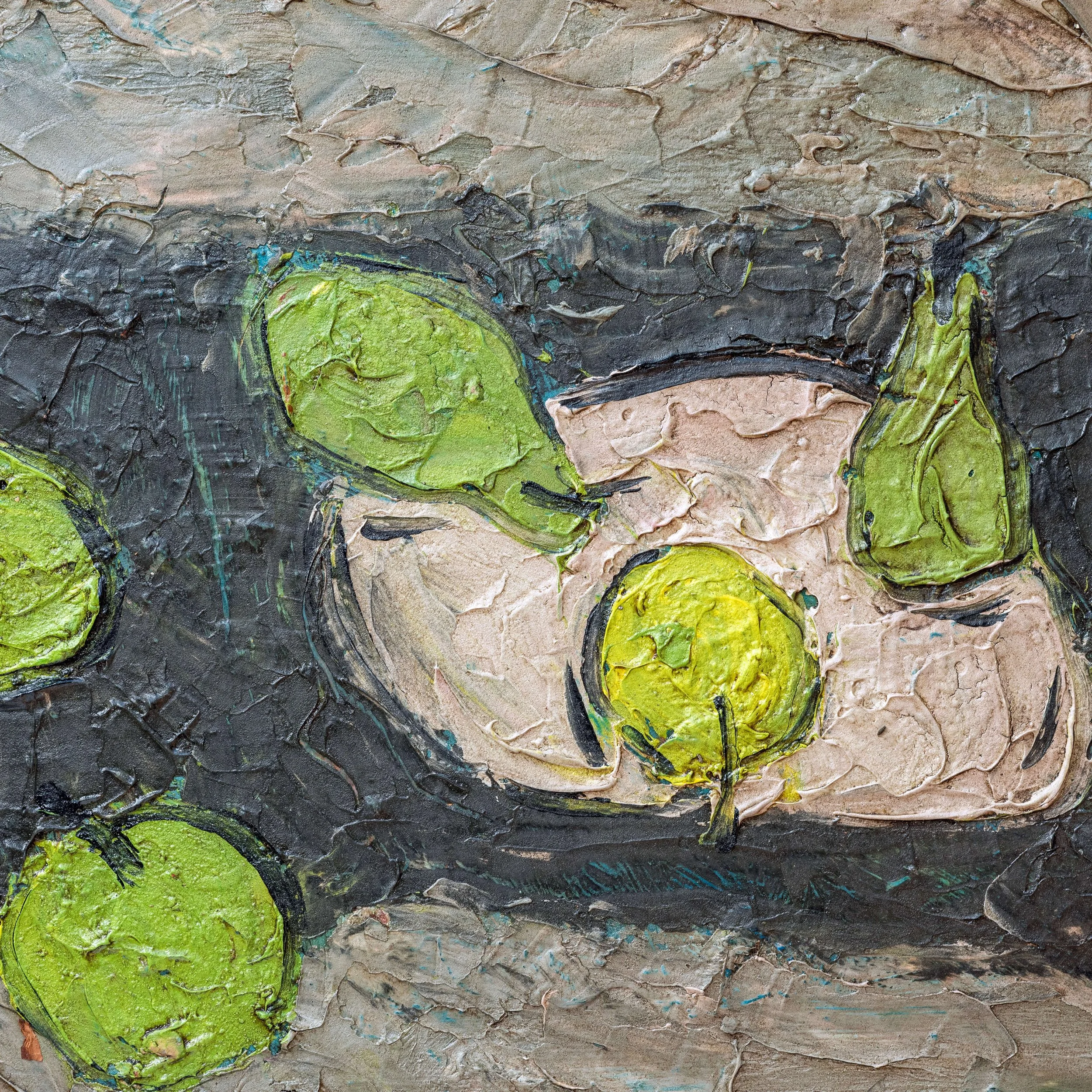 detail 20th Century Still Life With Fruit Oil Painting hutt decor
