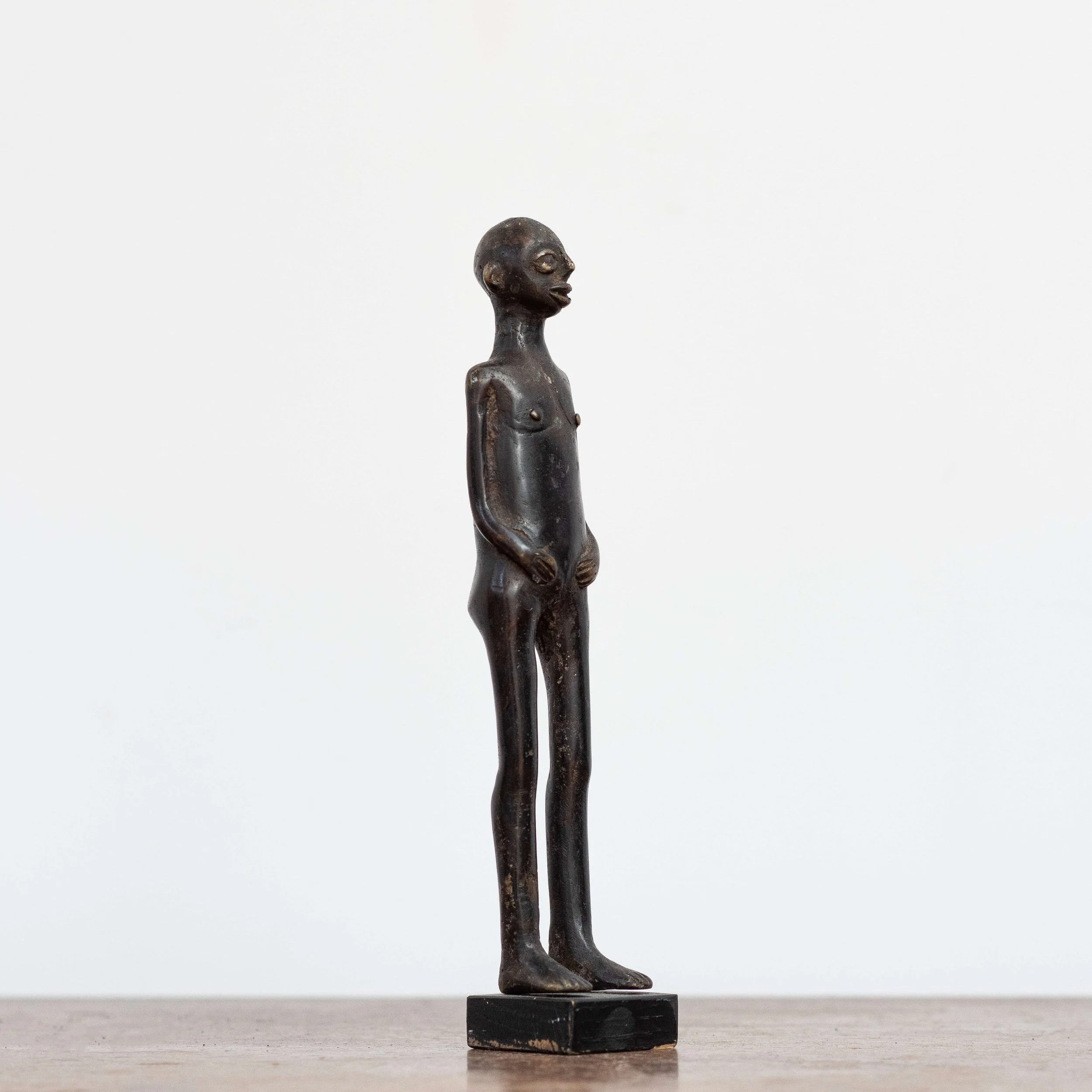 20th Century Bronze Figure Sculpture Minianka, Africa