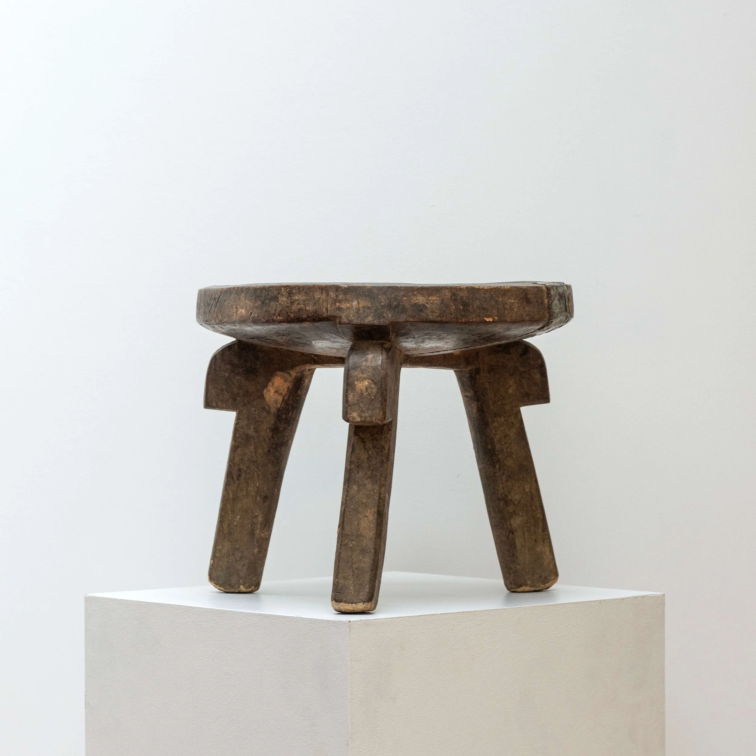 Hehe Tribal Stool, Tanzania Mid 20th Century