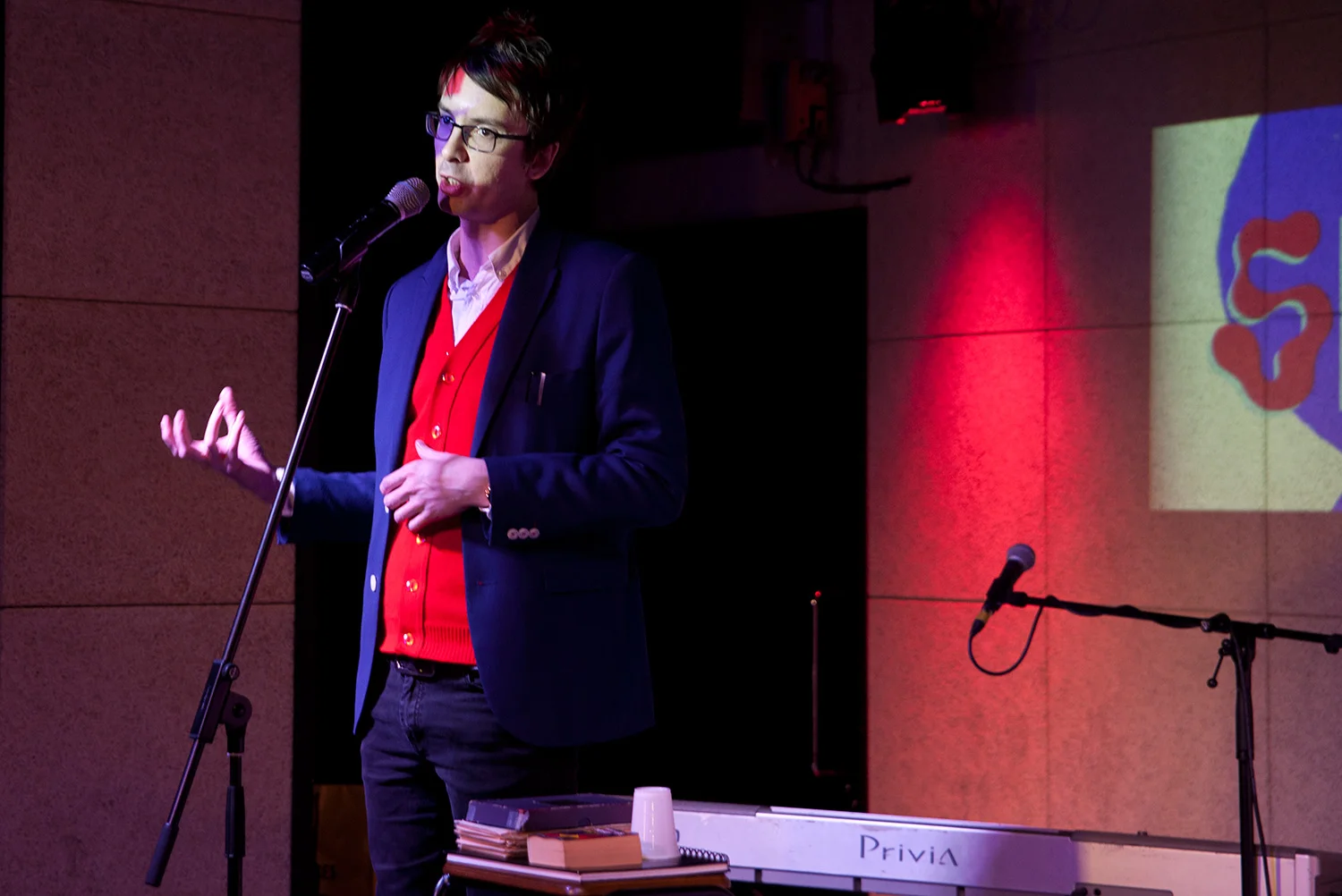 Nathan Penlington at 'Shindig' at Ace Hotel, London 2014. Photo by Holly Revell