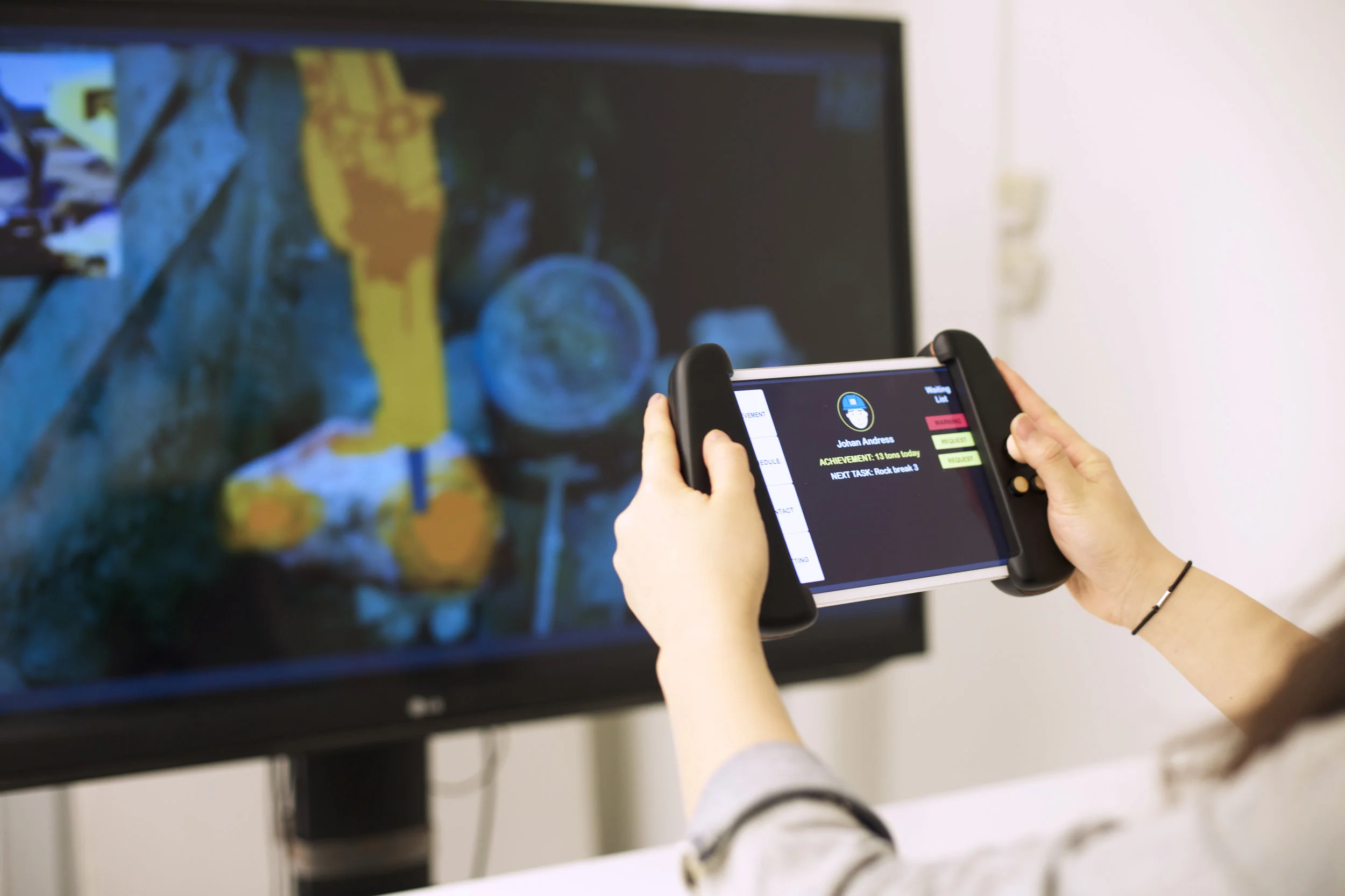 Remote Control Interface in Mining Industry