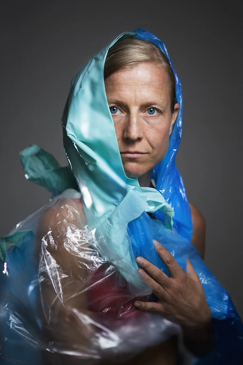 My Day is a Many Splendoured Bird #3 (7 plastic bags)