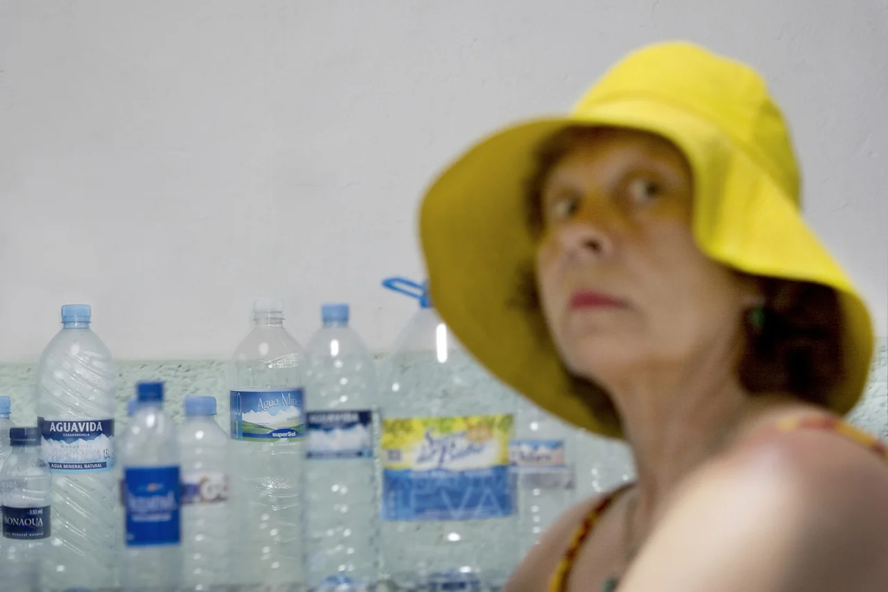 All the plastic bottles