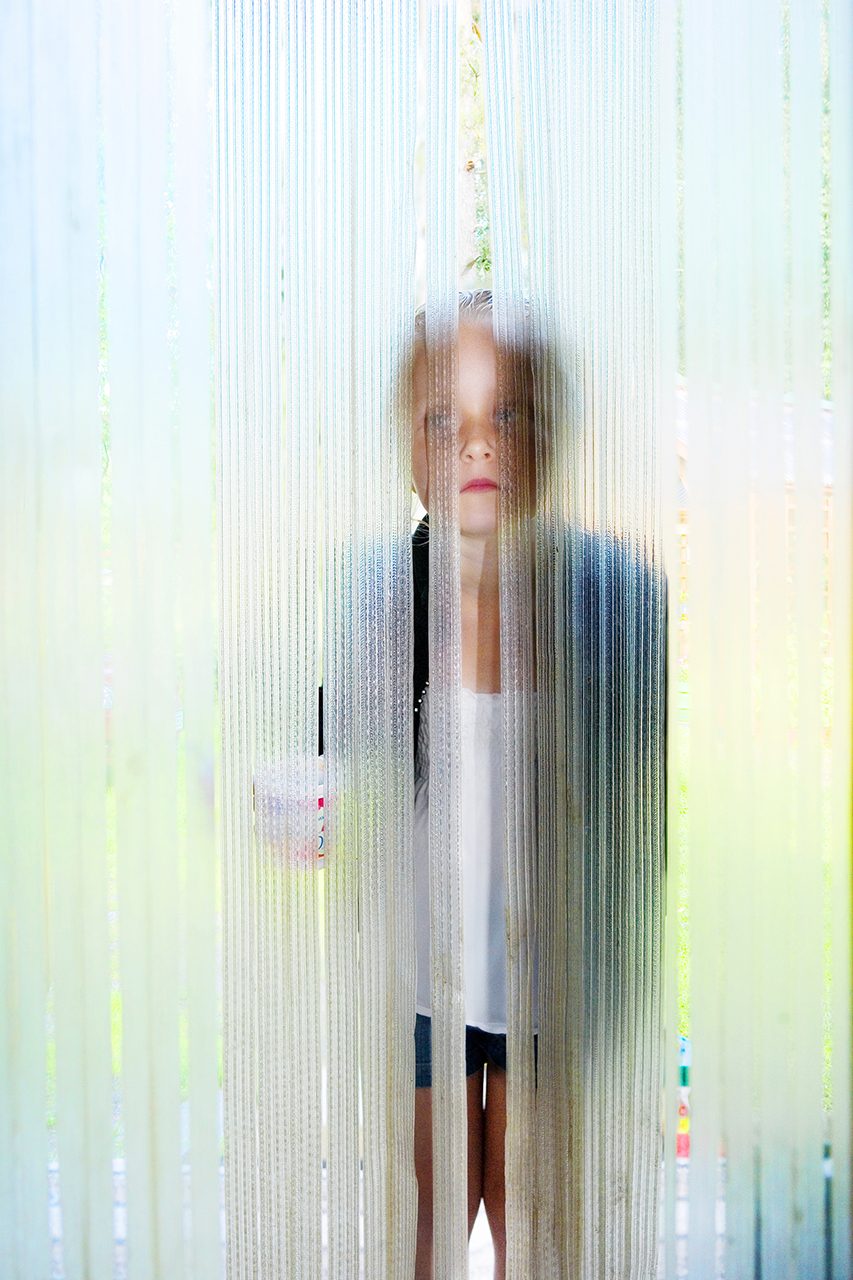 Fly-curtain Girl