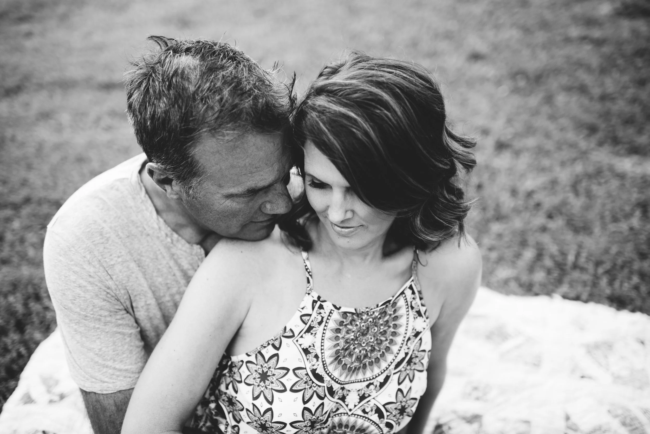 Mark & Mary's Cozy Home Engagement | Chelsea, AL