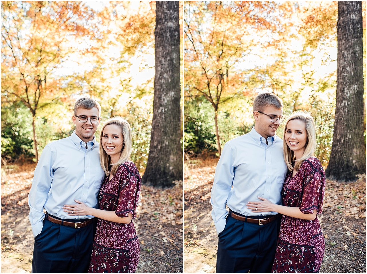  Lindsey Ann Photography - Engagement session at the Botanical Gardens in Downtown Birmingahm 