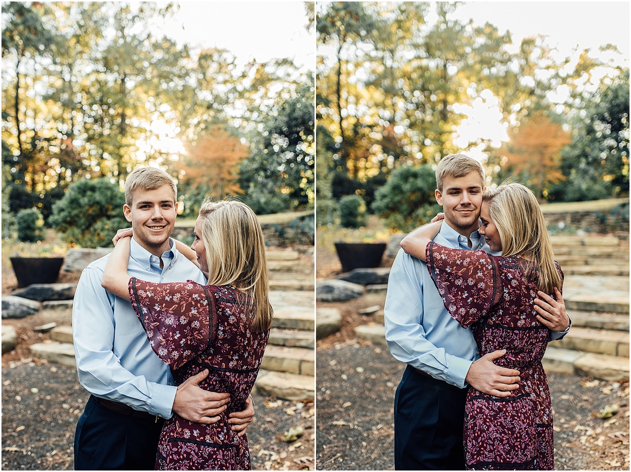  Lindsey Ann Photography -&nbsp;Engagement session at the Botanical Gardens in Downtown Birmingham 