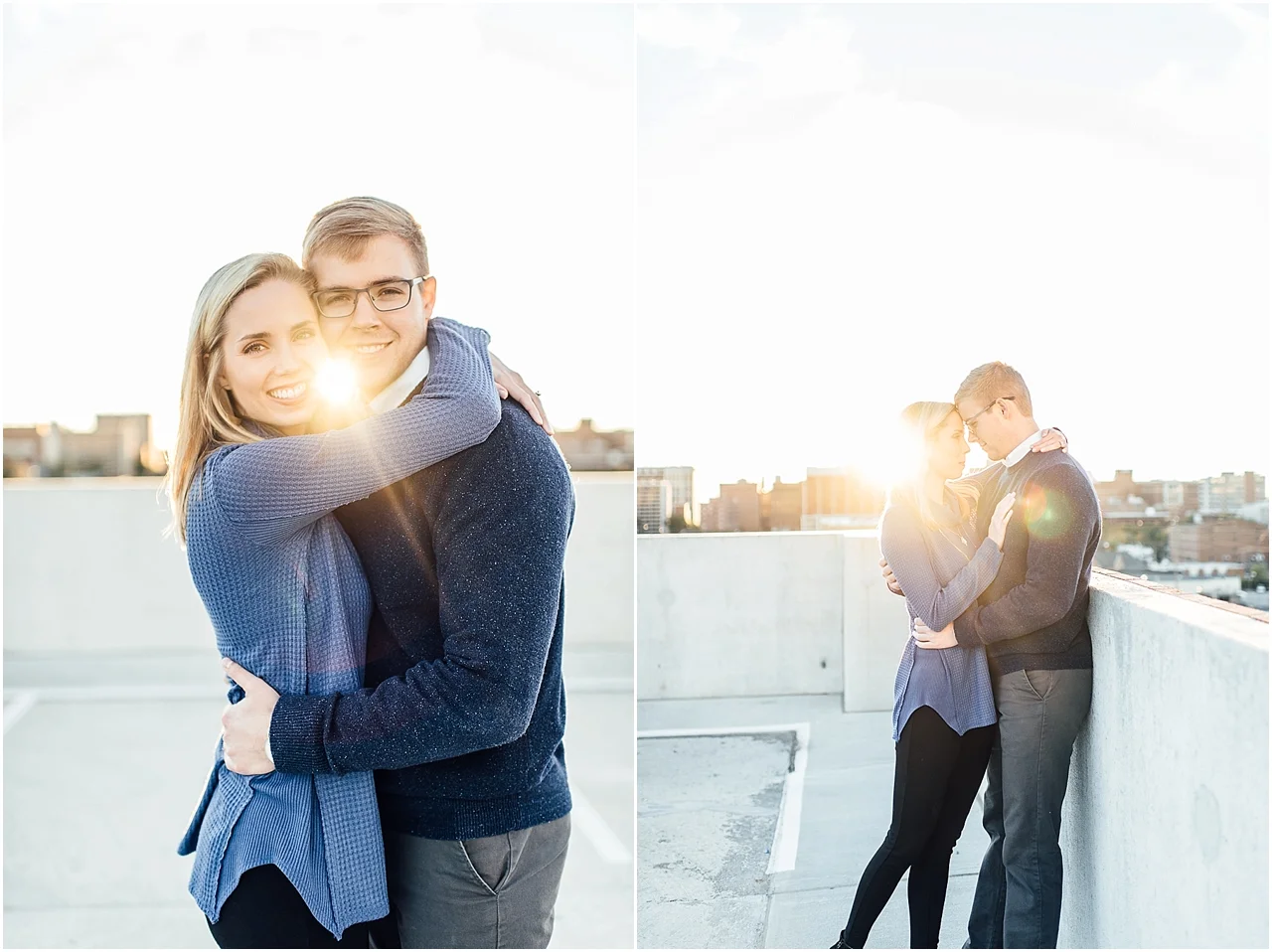 Lindsey Ann Photography - Engagement session at the Botanical Gardens in Downtown Birmingham