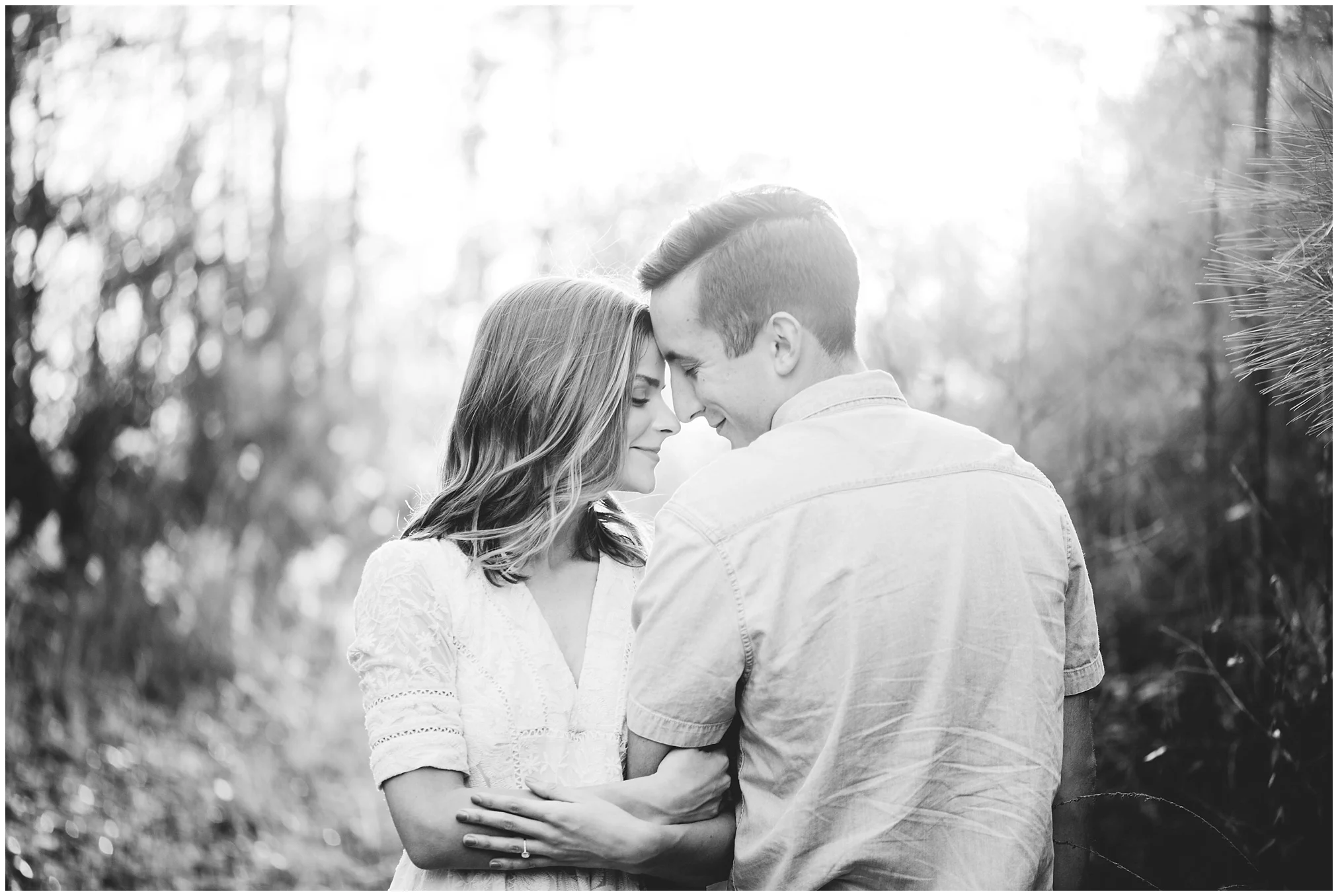 Will & Emily Cozy Engagement at Moss Rock Preserve