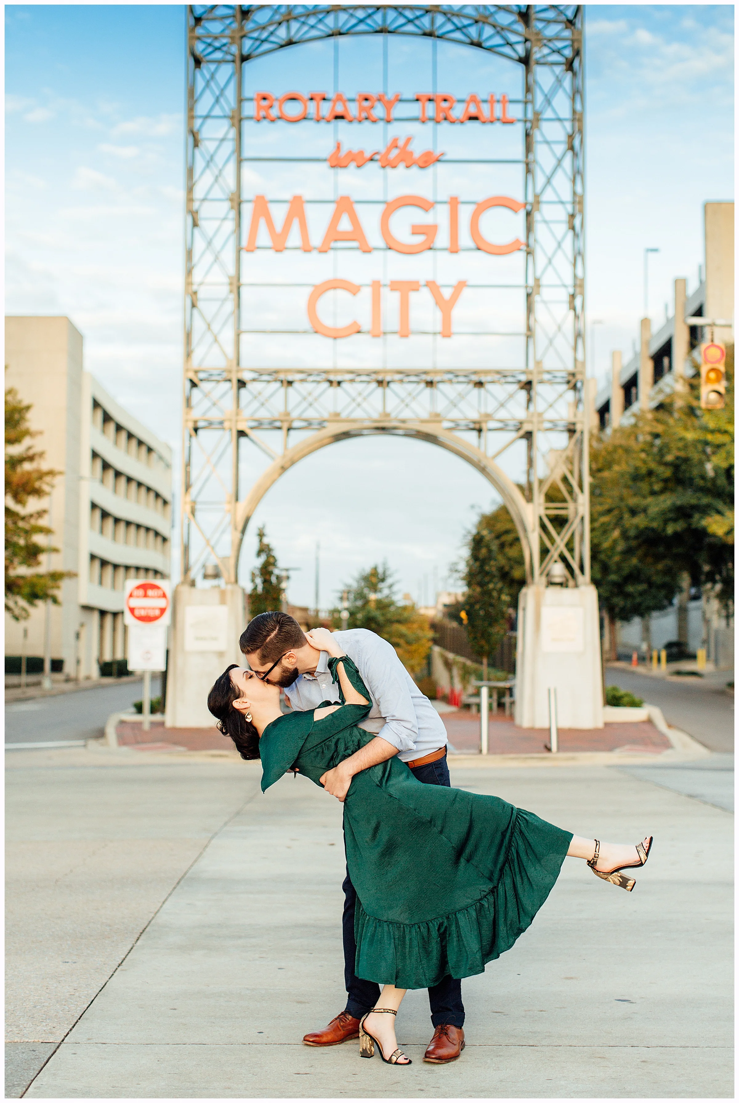  lindsey ann photography, railroad park engagement session, birmingham wedding photographer, downtown engagement session, birmingham engagement session, alabama weddings 