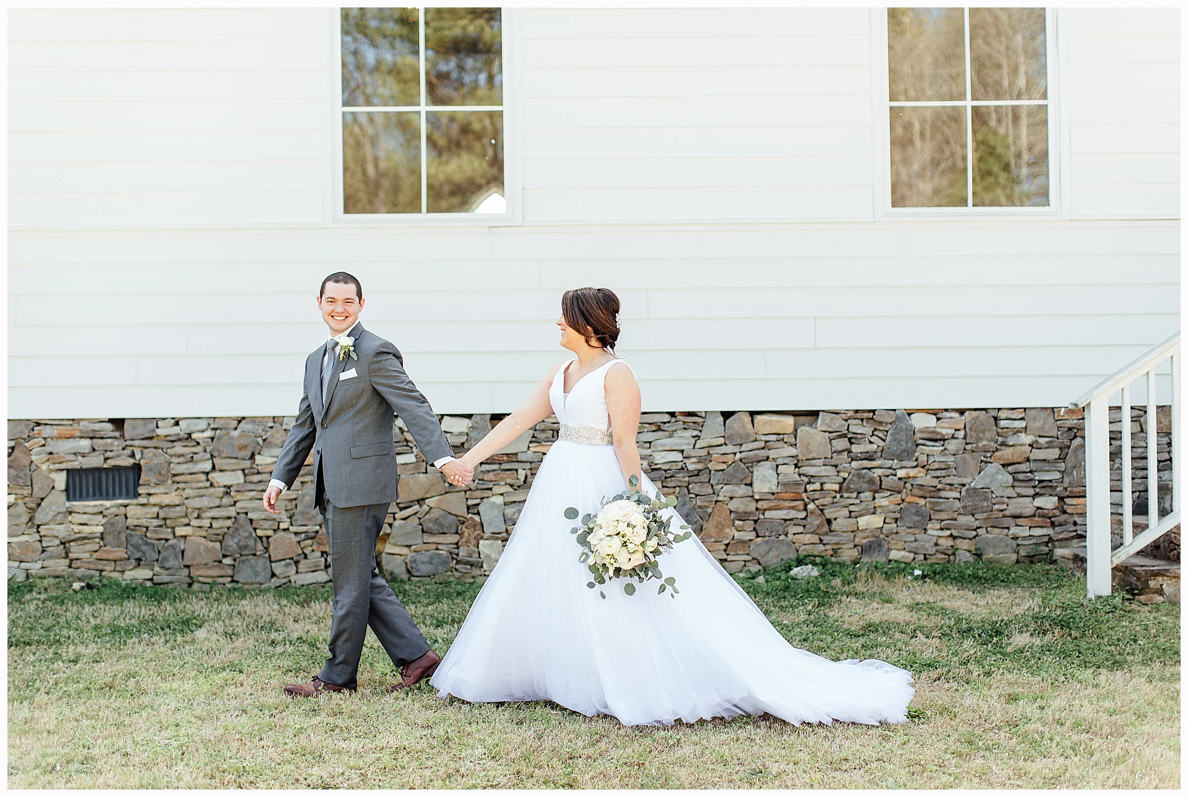 Courtney &amp; Bill's Little Church Wedding | Church at Branch Cove | Birmingham, AL