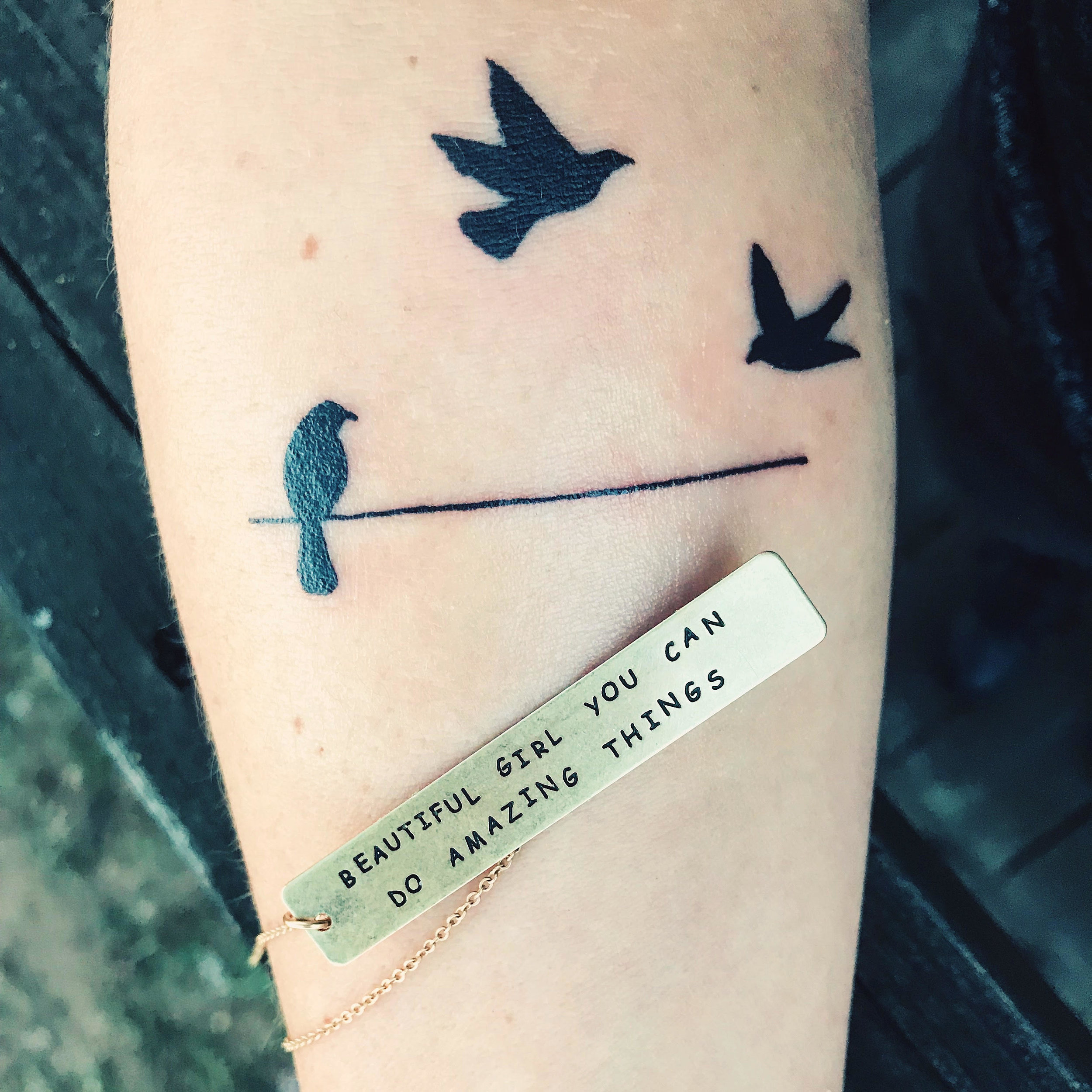 Three Little Birds Meaning Behind My New Tattoo Caroline Hobby