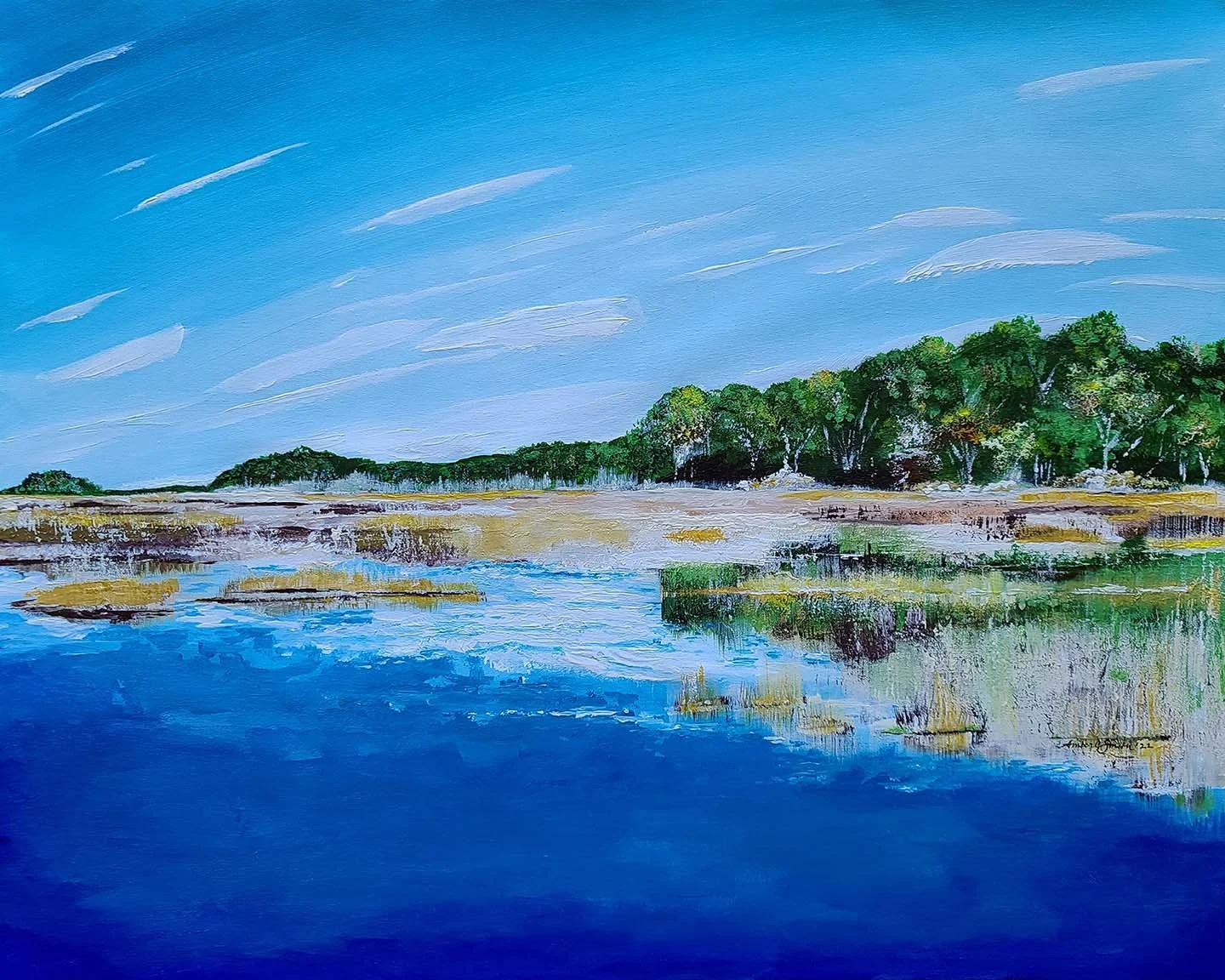 Murrells Inlet #1  • acrylic on canvas
©2022 Amber C. Smith ALL RIGHTS RESERVED