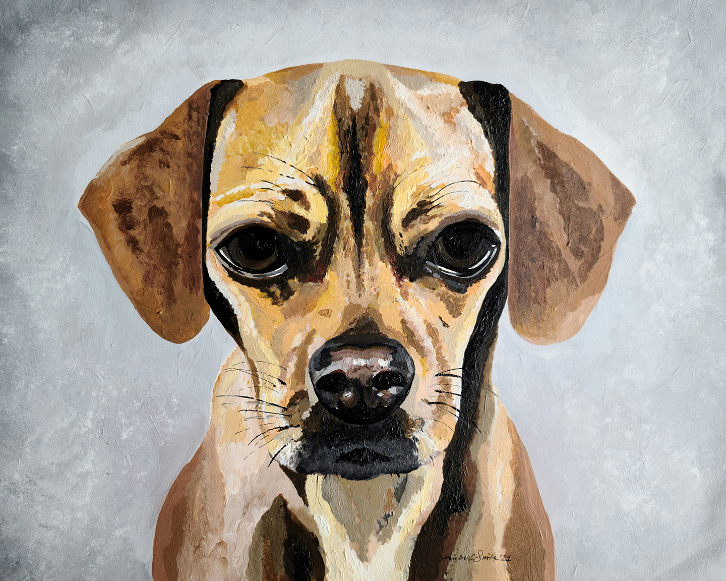 Baxter Smith #1  • acrylic on canvas
©2021 Amber C. Smith ALL RIGHTS RESERVED