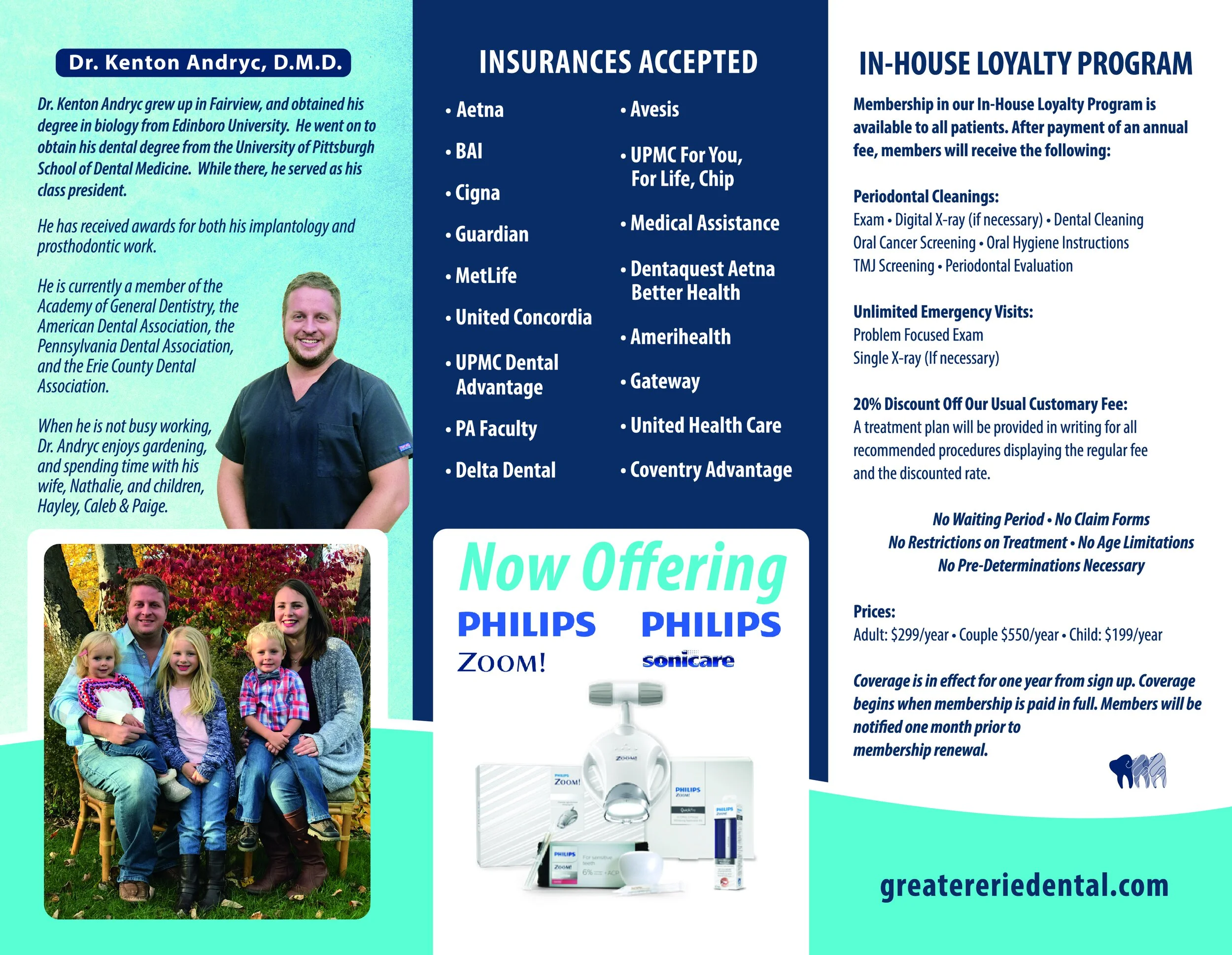 Dental Office Brochure