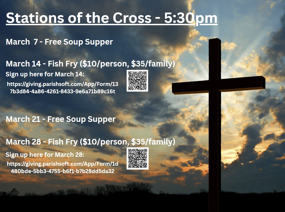 Lenten Soup Suppers and Fish Frys
