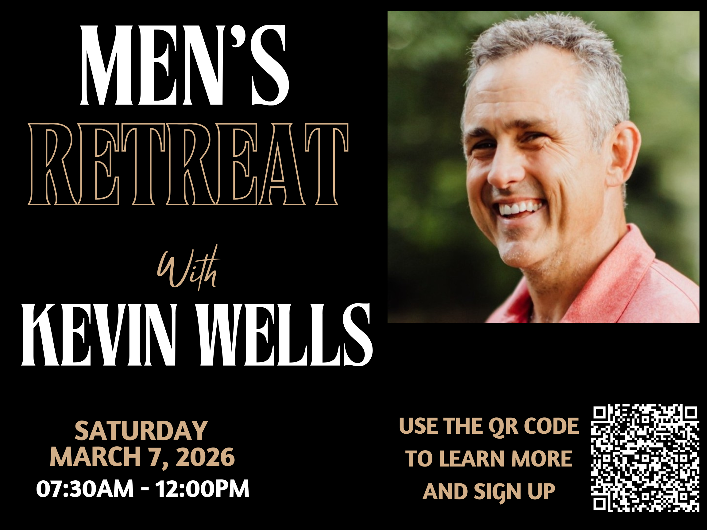 Men's Retreat with Kevin Wells