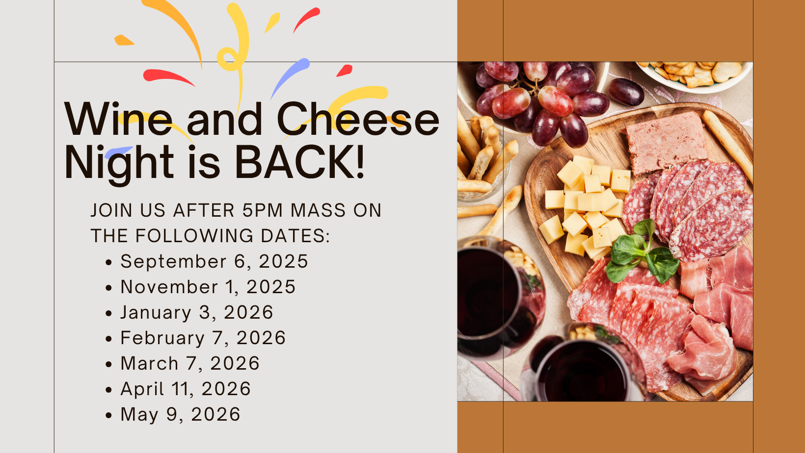 Wine and Cheese Nights