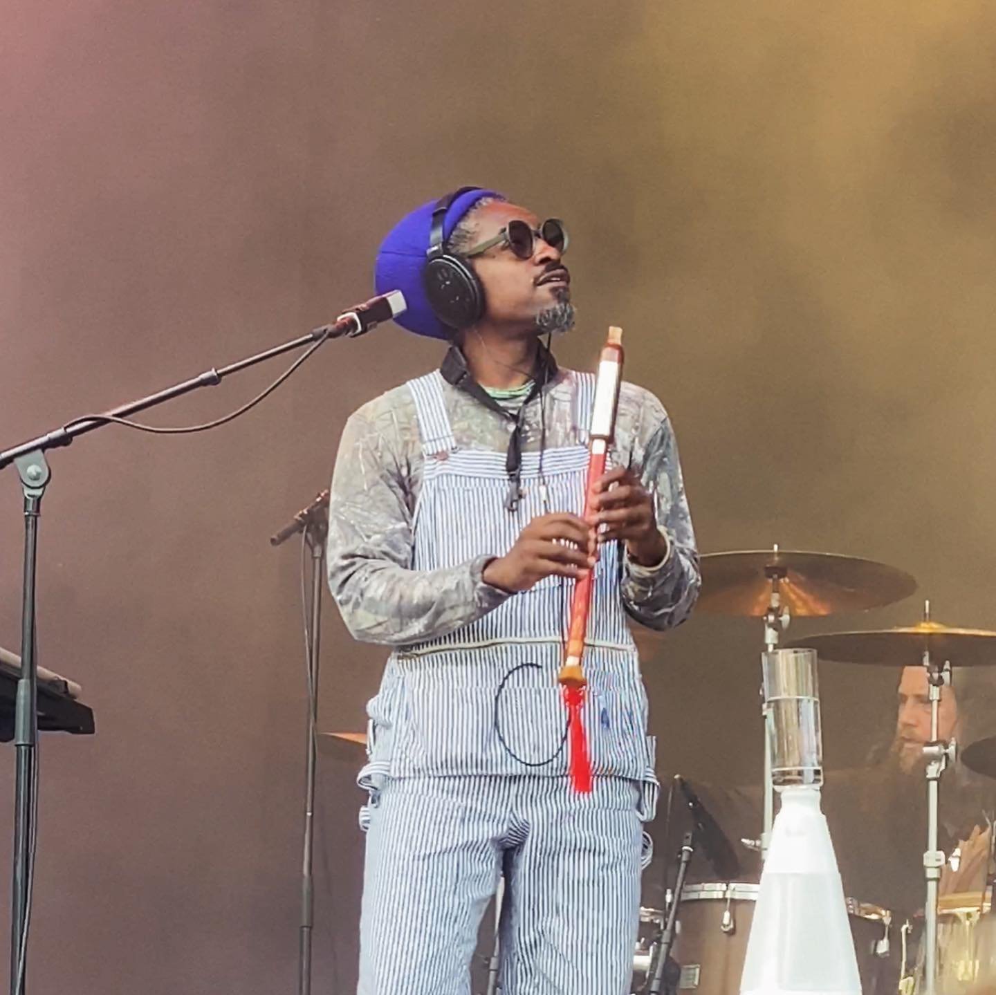High end musical bliss at @oyafestivalen last week. Andr&eacute; 3000 / Overmono / Air