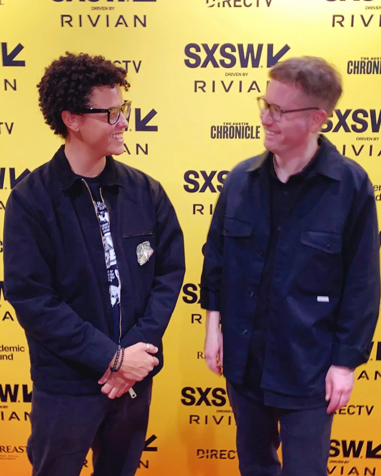 🌟 @sxsw US premiere 🌟 of Dates In Real Life + Austin moods + catching up with Jacques Colimon who plays Marvin. #SXSW #SXSWFilmTV #SXSW2025