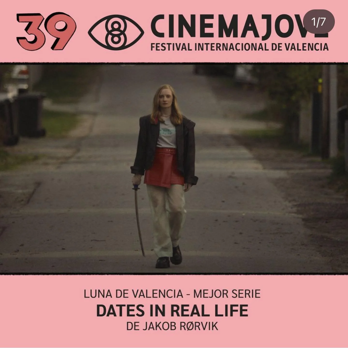 So this just happened 🫠 🙏🏻
⚡️ Dates In Real Life ⚡️ won BOTH the top Jury Award AND the Youth Jury Award at  @cinemajove 🍾❤️🏆