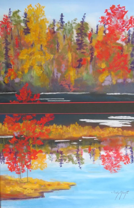 Autumn Wetlands (Diptych)