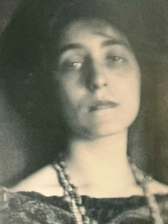 Posting this because I found her in an old book but she isn&rsquo;t really online, and there&rsquo;s really something captivating about her and her expression. The anonymity of women in history disturbs me. Miss de C, c. 1902, glycerin platinum print