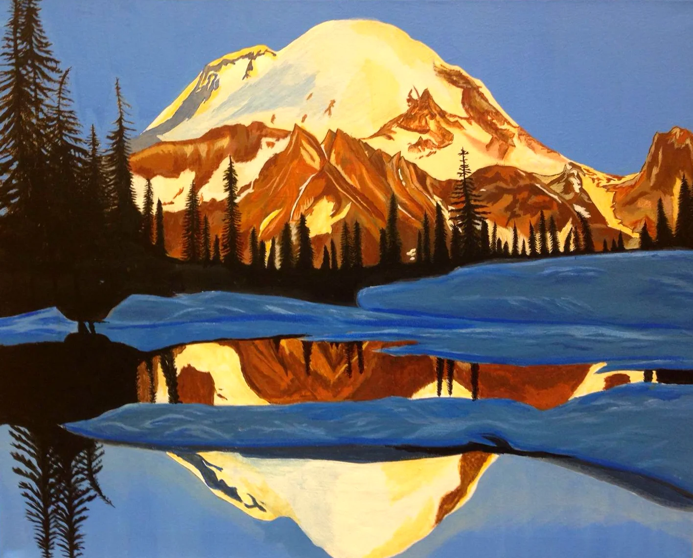 “Landscape Painting” by Tiana Johnson Image used with permission