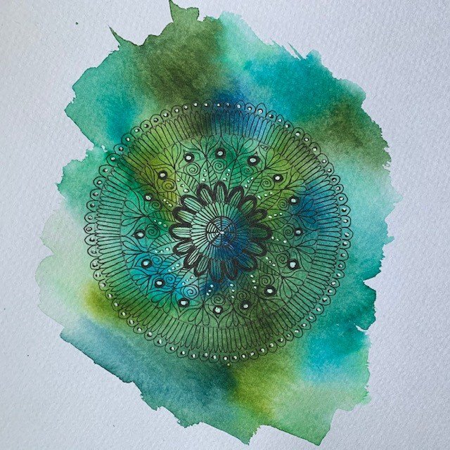 WATERCOLOR MANDALA