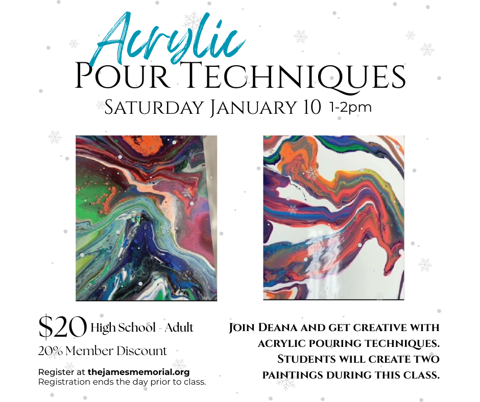 Acrylic Pour Techniques Class