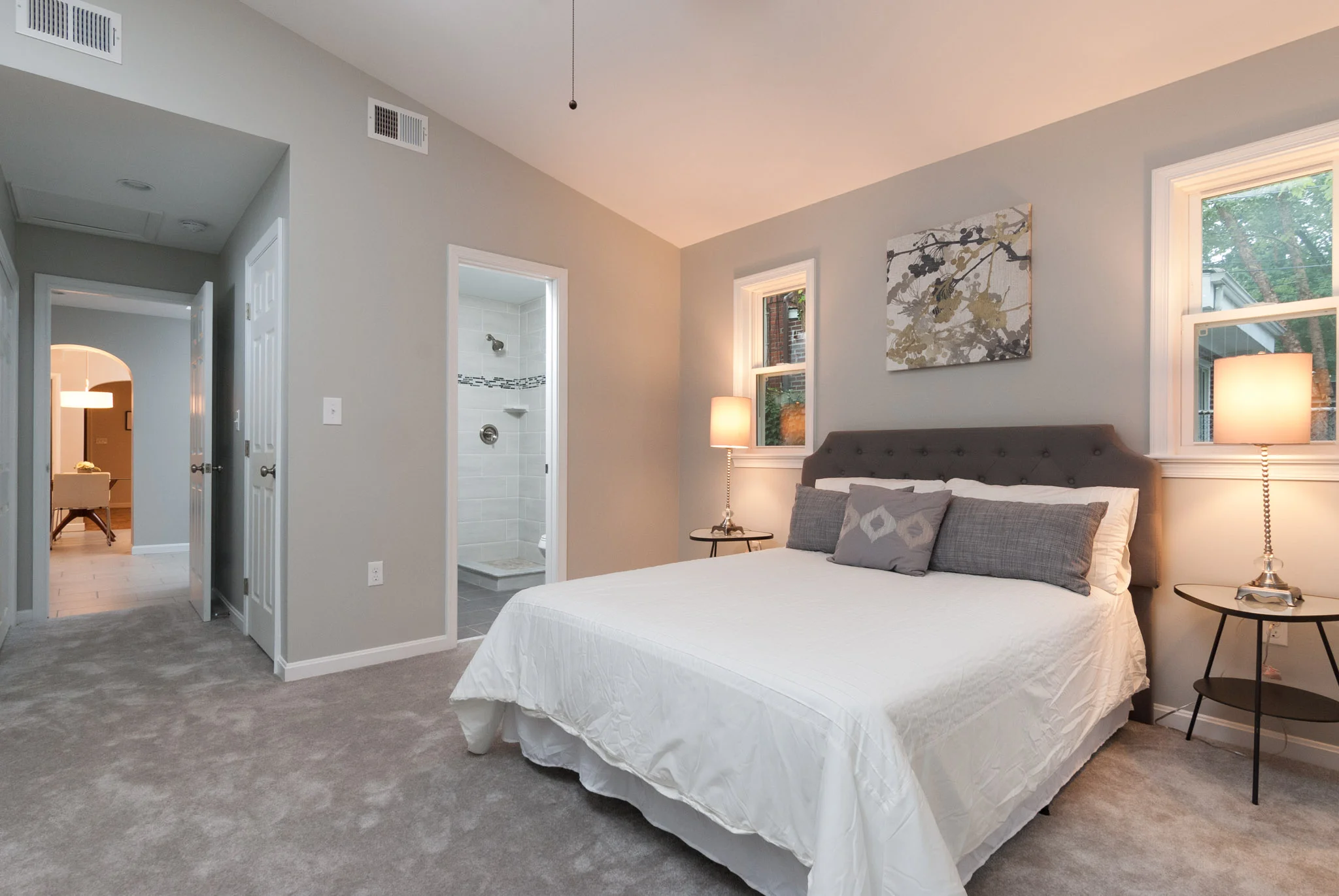 Classic real estate photography: wide, bright, and inviting. "Buy me."