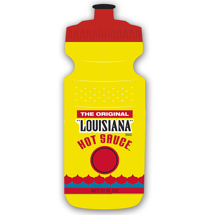 Three Louisiana Hot Sauce Bottles Tile Made With Original Art 
