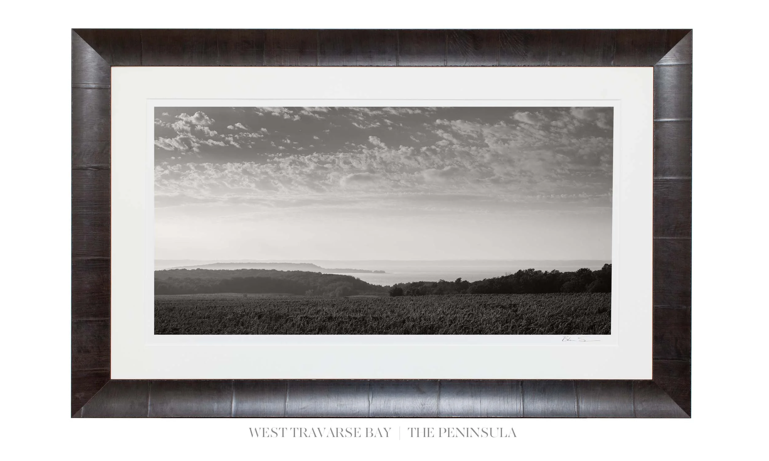 The Penninsula - West Traverse Bay - Framed