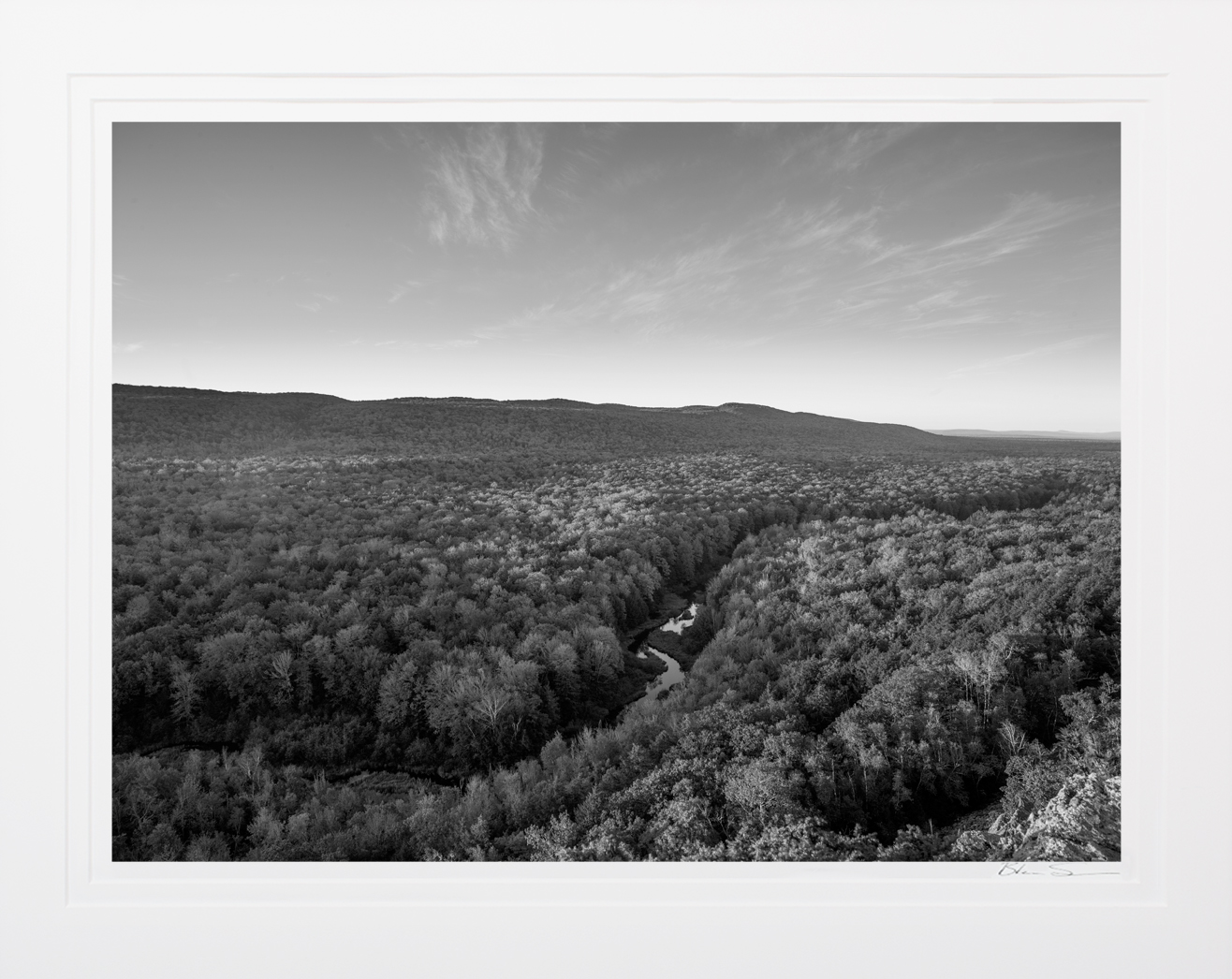 Forest and River, Hills and Sky - Matted