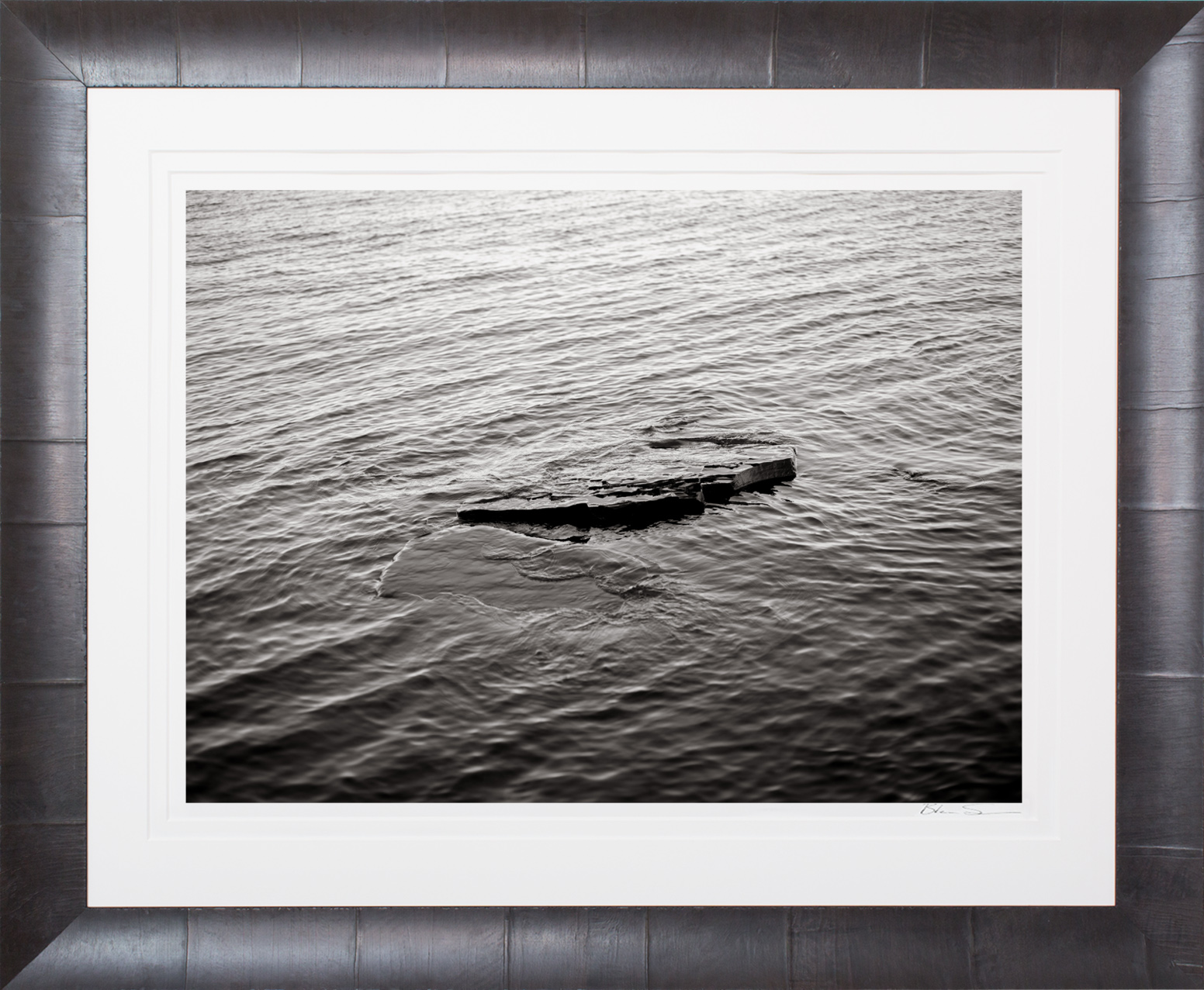 Shore Rocks #1 - Framed