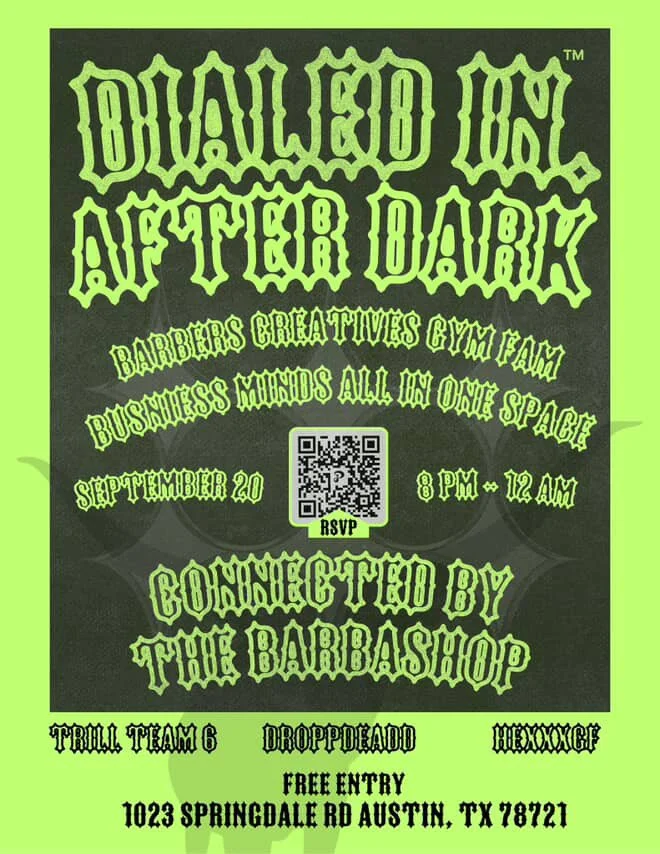 Dialed in After Dark at The Barbashop