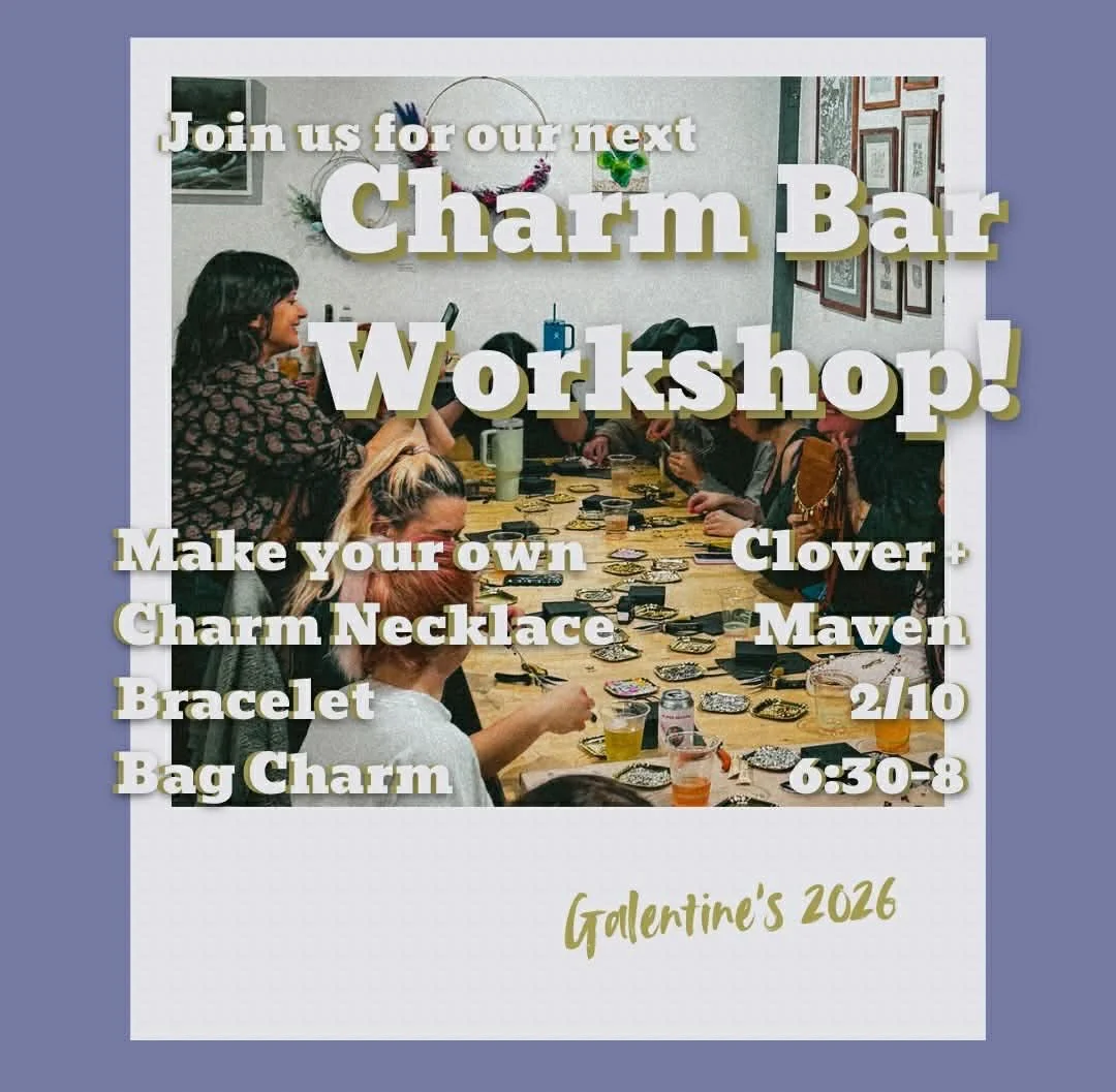 Galentine's Day Charm Bar at Clover and Maven