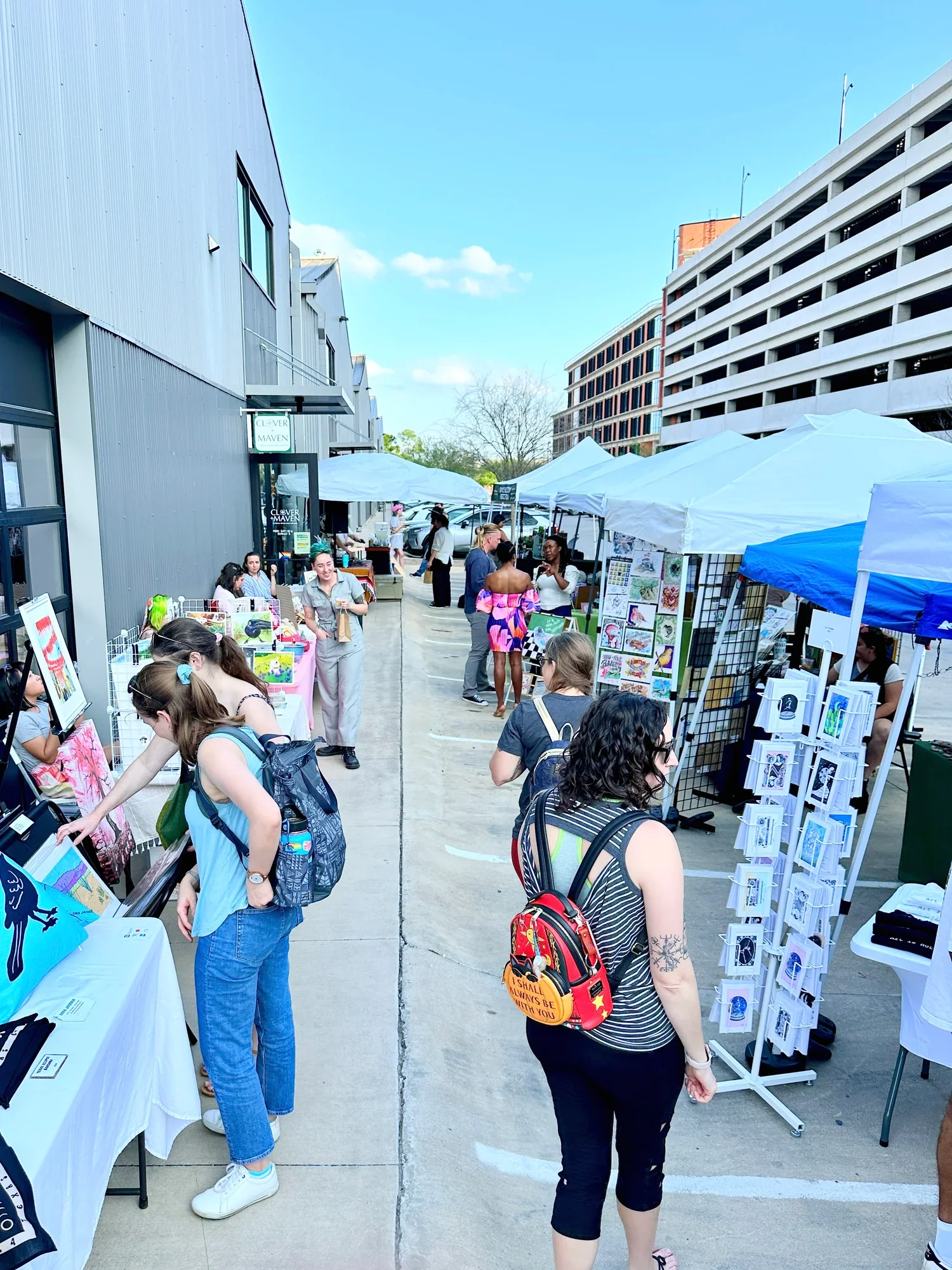 Is it Spring Yet? Market at Clover and Maven