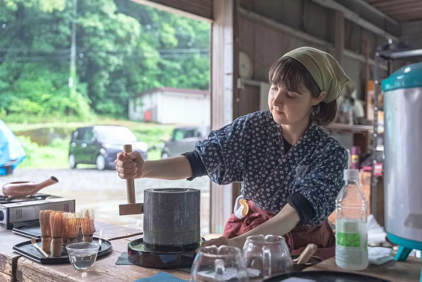 Matcha Master Class at Uroko 