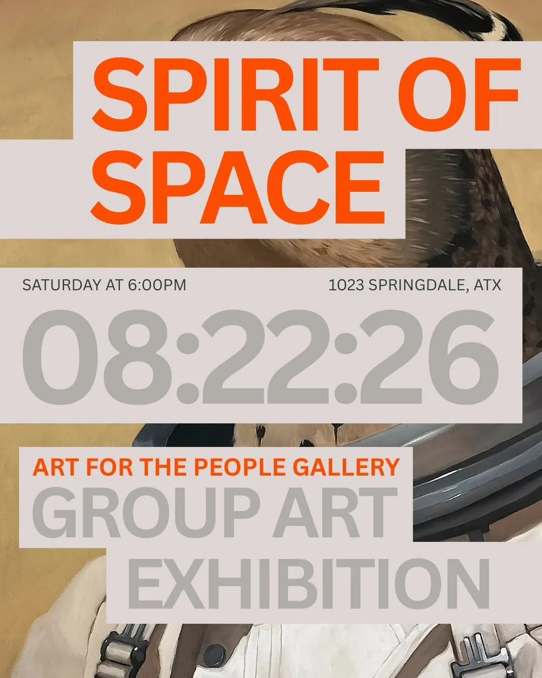 Spirit Of Space at Art For the People Gallery Opening at Springdale General
