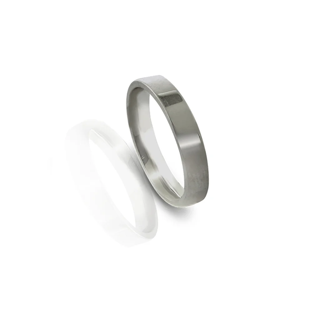 3mm Flat Court Wedding Ring