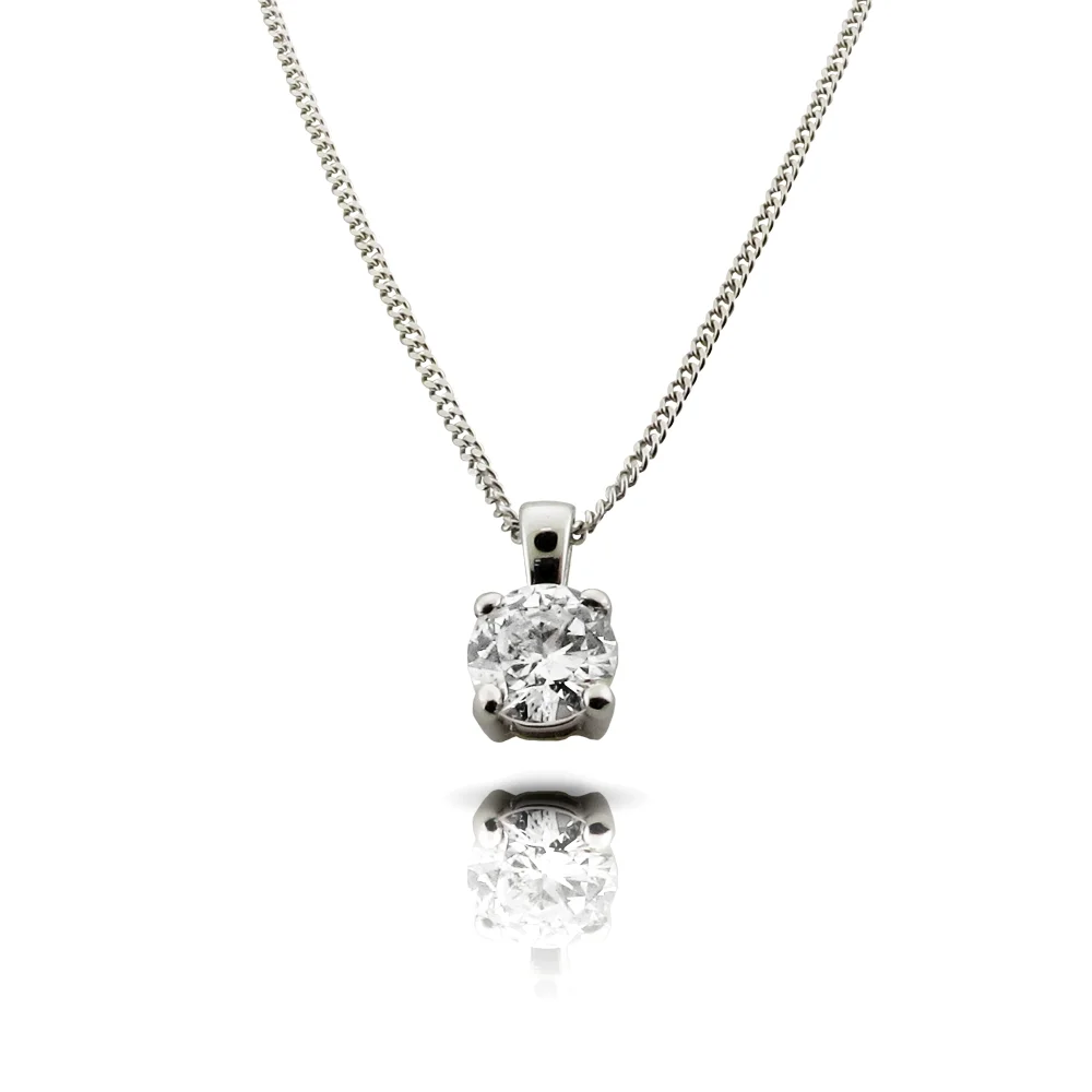 Beautiful Diamond Solitaire Pendant