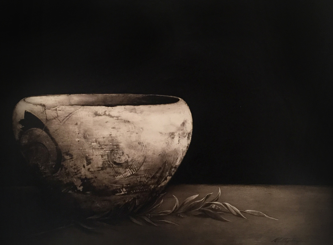 Large Bowl with Olive