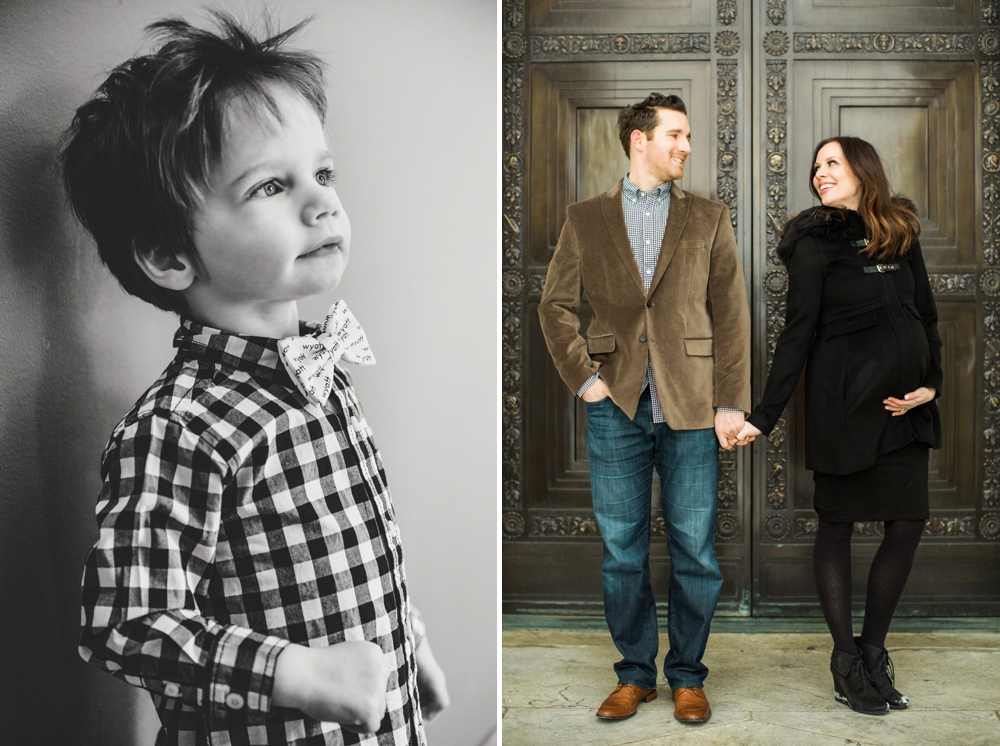 Maternity Session at the Cleveland Museum of Art