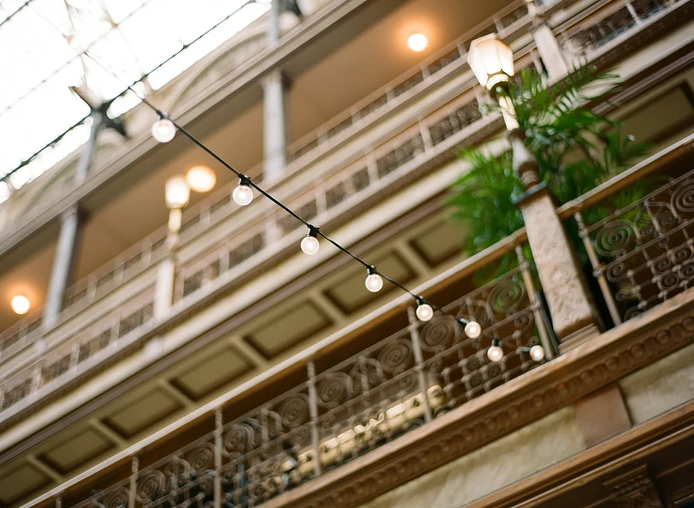 Cleveland Hyatt Arcade Wedding