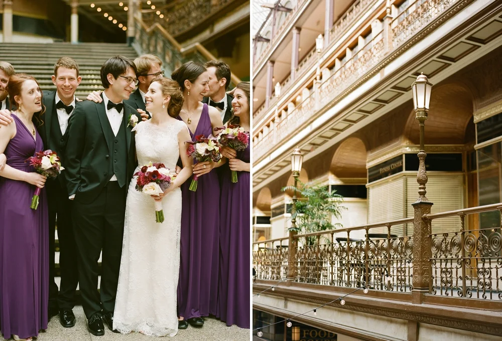 Classic Wedding at Cleveland Hyatt Arcade